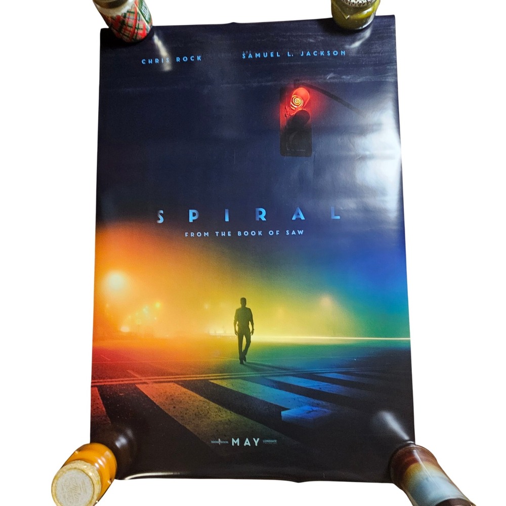 Spiral: From the Book of Saw 2021 Promo Movie Poster 27x40‎ Chris Rock, Jackson